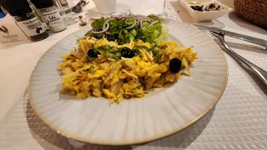 Bacalhau à bras,faro,portugal,planetgetaway