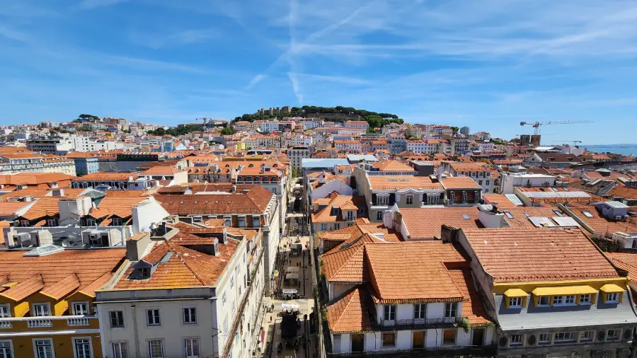Vue from justa tower,portugal,planetgetaway